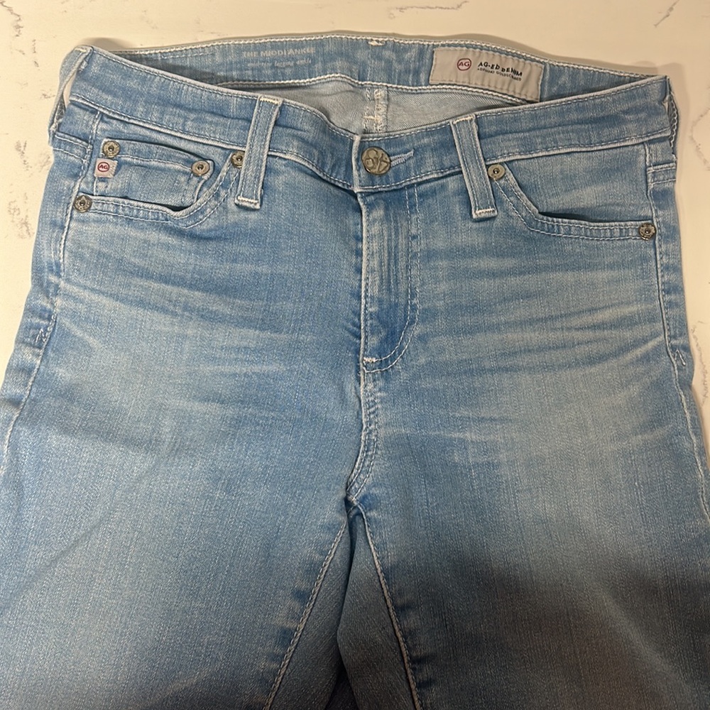 Adriano Goldschmied “AG” Mid Rise Legging Ankle Jean - Picture 5 of 12